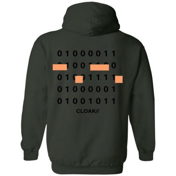 Cloakbrand Merch Binary Hoodie