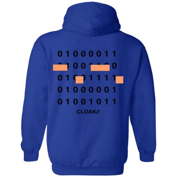 Cloakbrand Merch Binary Hoodie