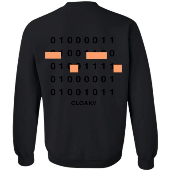 Cloakbrand Merch Binary Hoodie