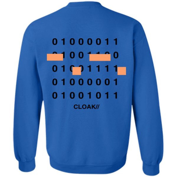 Cloakbrand Merch Binary Hoodie