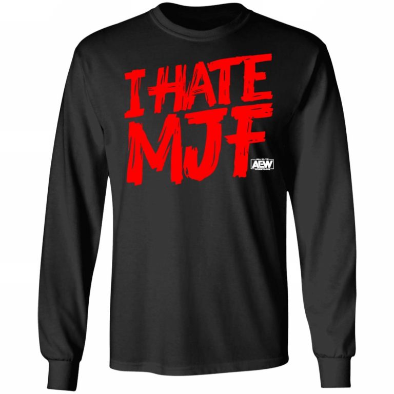 Aew Merch All Elite Wrestling MJF I Hate MJF Shirt - Tipatee