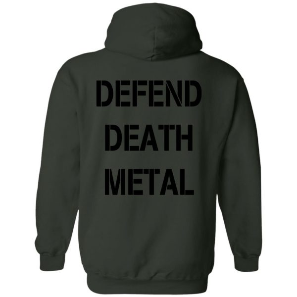 Indie Merch Carnifex Defend Death Metal Hoodie