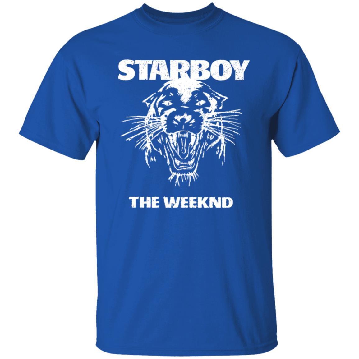 THE WEEKND T-Shirt LARGE Starboy TOUR MERCH Graphic Tee SIZE L LS