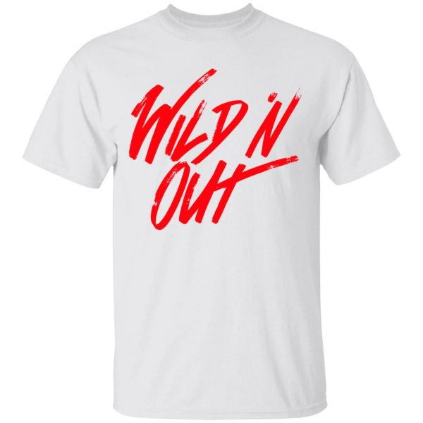 Wild N Out Merch Felt Marker Logo Short Sleeve T-Shirt