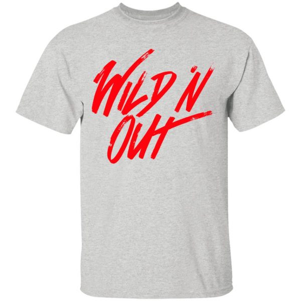 Wild N Out Merch Felt Marker Logo Short Sleeve T-Shirt