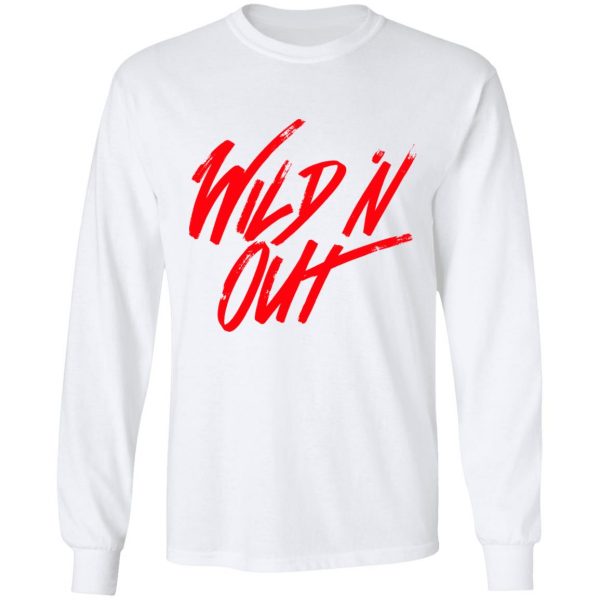 Wild N Out Merch Felt Marker Logo Short Sleeve T-Shirt