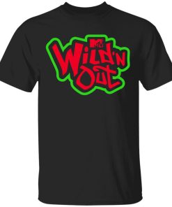 Wild N Out Merch Green Red Logo Sleeve T-Shirt