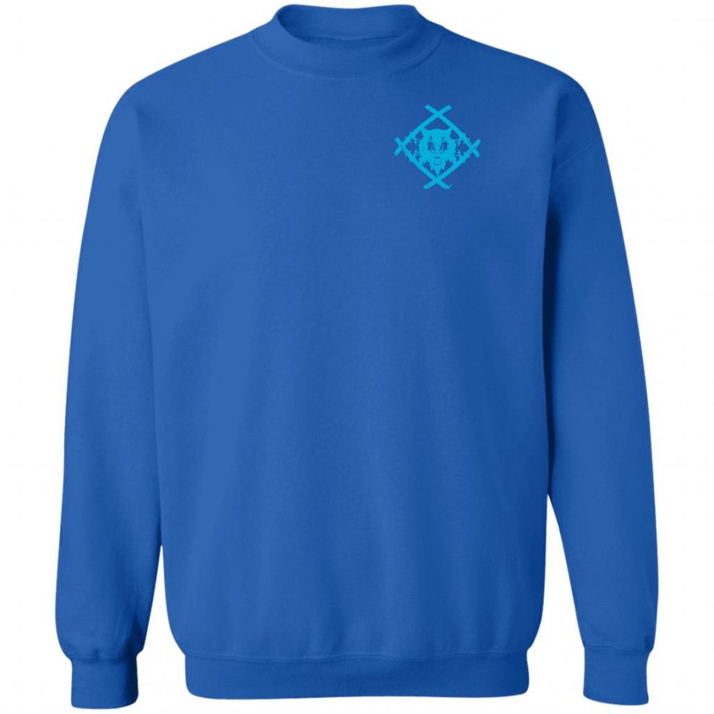 Xavier Wulf Merch Mid West Tour Hoodie Blue