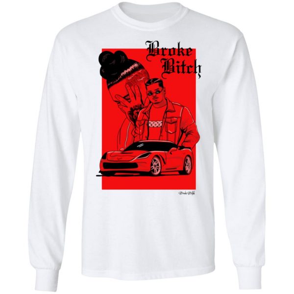 Benny Soliven Merch Limited Edition Broke Bitch Sweatshirt
