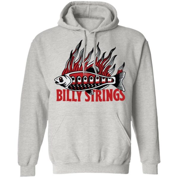 Billy Strings Merch Burning Fish Ladies Tee