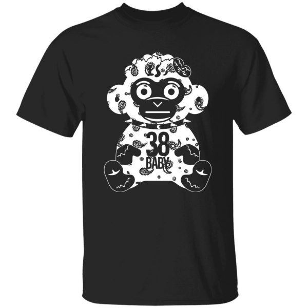 Never Broke Again Paisley Monkey T-Shirt Black
