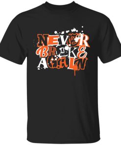 Never Broke Again Ransom Splatter T-Shirt Black
