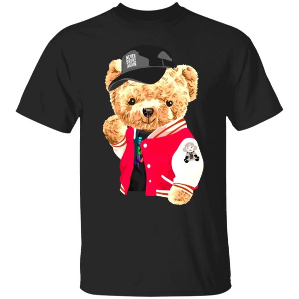 Never Broke Again Teddy T-Shirt Black