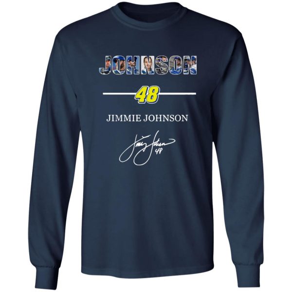 Eddy Burback Merch Johnson 48 Jimmie Johnson signature shirt