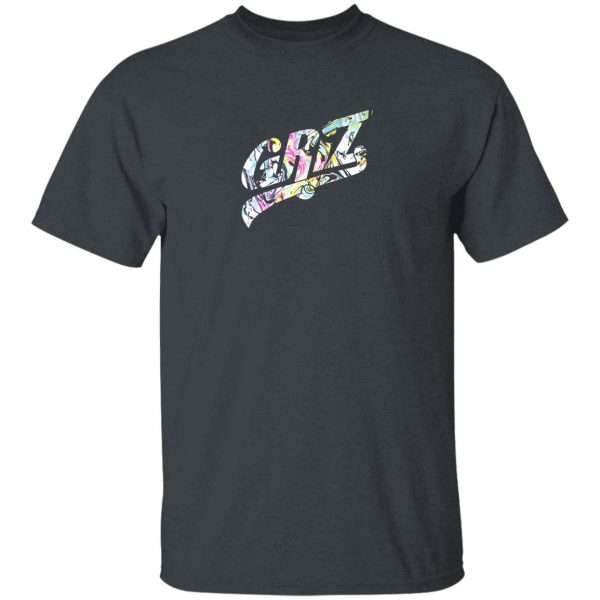 Griz Merch Acid Wash Logo T-Shirt Black