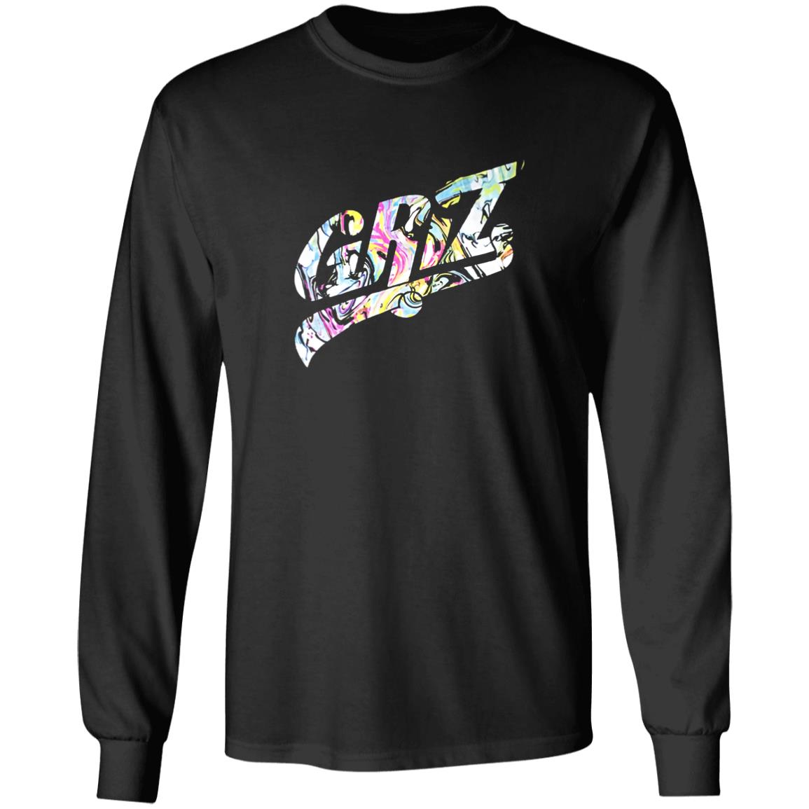 Griz Merch Acid Wash Logo T-Shirt Black - Tipatee