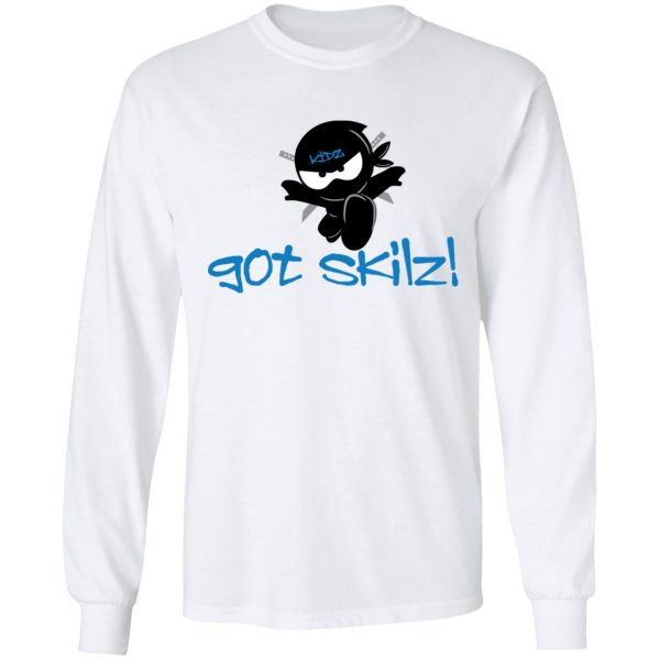 Ninja Kids Merch Got Skilz T Shirt