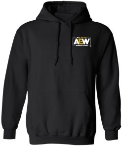 Aew Merch All Elite Wrestling AEW Logo Hoodie