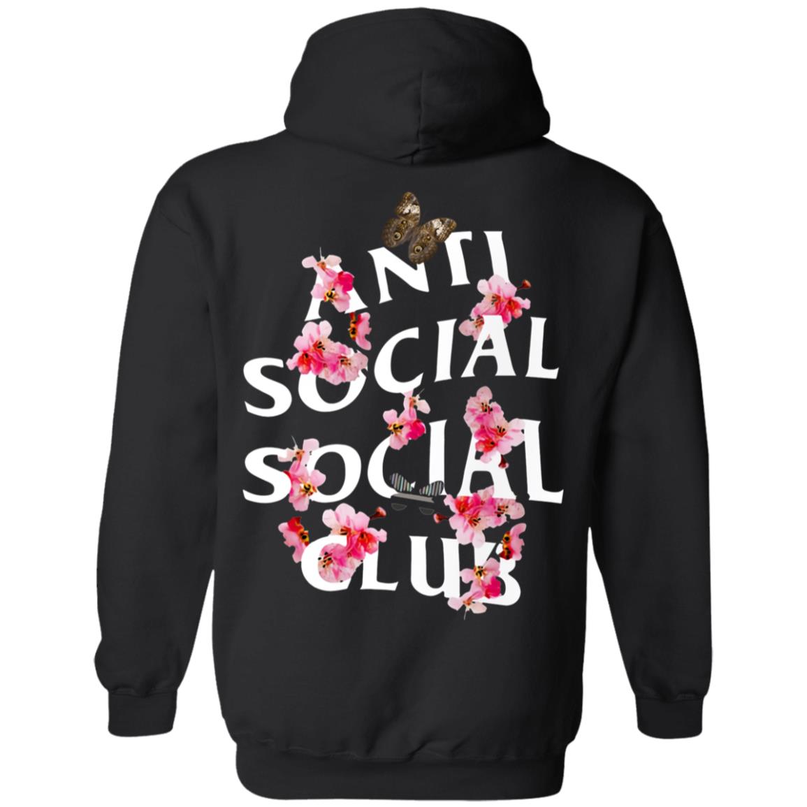 Anti Social Social Club Kkoch Black Hoodie - Tipatee