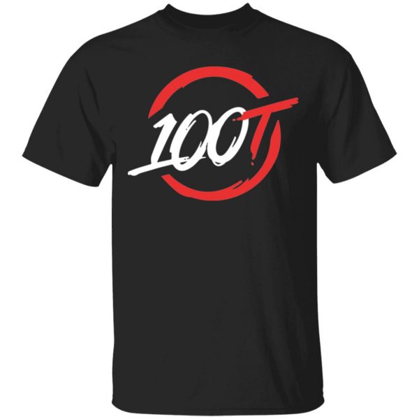 100thieves merch 100 Thieves Black T-Shirt - Tipatee
