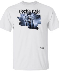 Toosii Merch Poetic Pain Album Art White T-Shirt