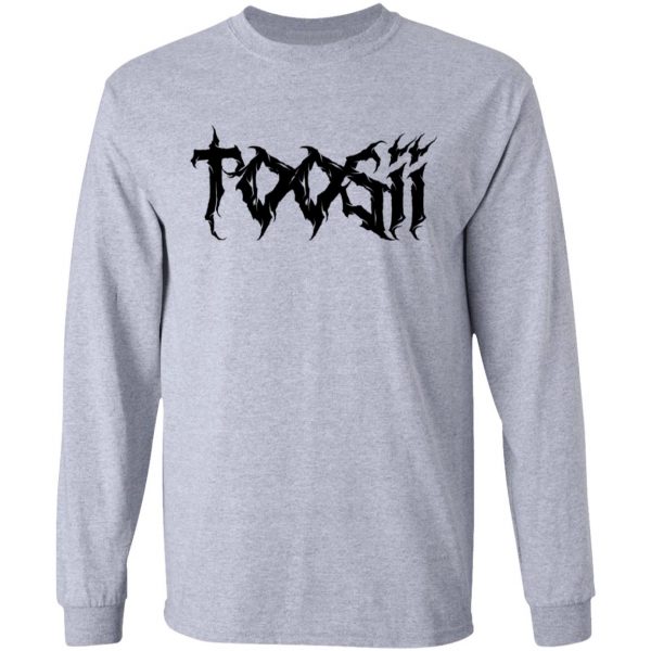 Toosii Merch Toosii Poetic Pain White Hoodie