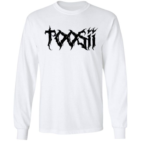 Toosii Merch Toosii Poetic Pain White Hoodie