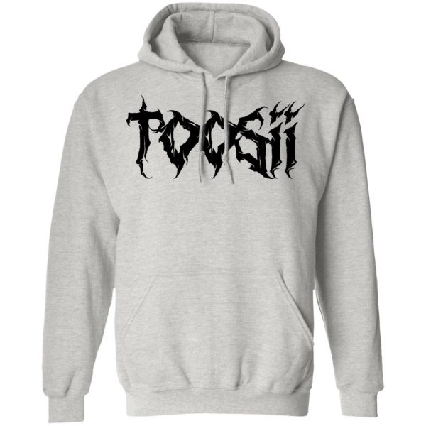 Toosii Merch Toosii Poetic Pain White Hoodie