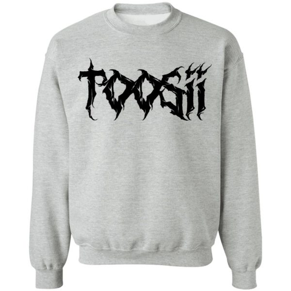 Toosii Merch Toosii Poetic Pain White Hoodie