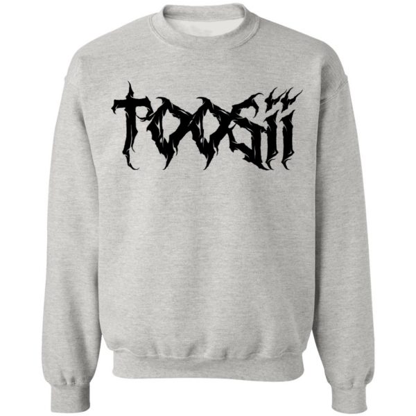 Toosii Merch Toosii Poetic Pain White Hoodie