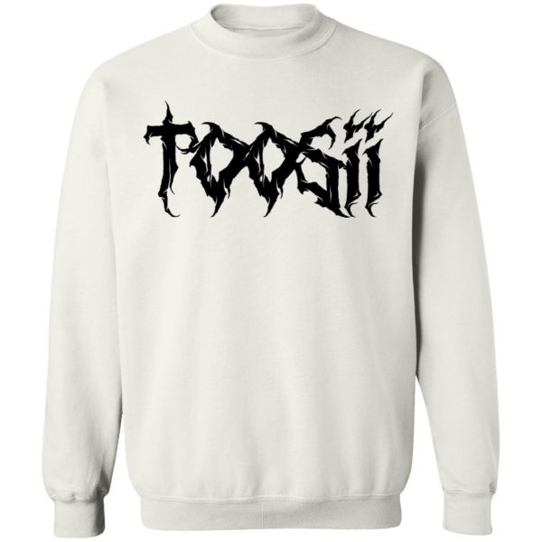 Toosii Merch Toosii Poetic Pain White Hoodie