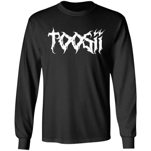 Toosii Merch Toosii Poetic Pain Black Hoodie