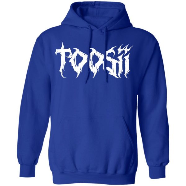 Toosii Merch Toosii Poetic Pain Black Hoodie