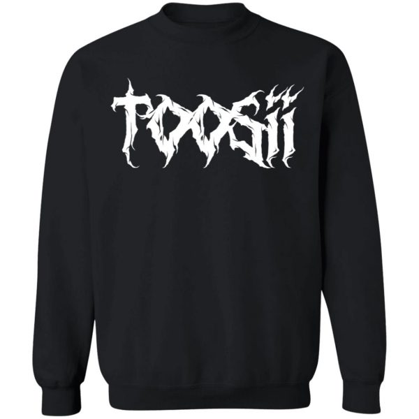 Toosii Merch Toosii Poetic Pain Black Hoodie