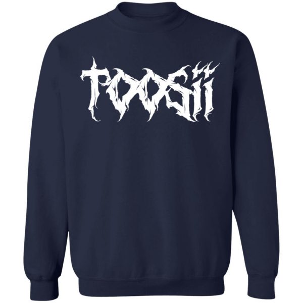 Toosii Merch Toosii Poetic Pain Black Hoodie