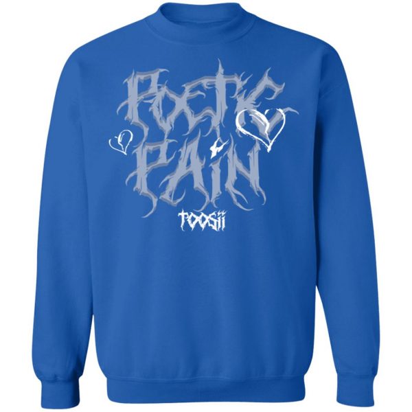 Toosii Merch Poetic Pain T-Shirt