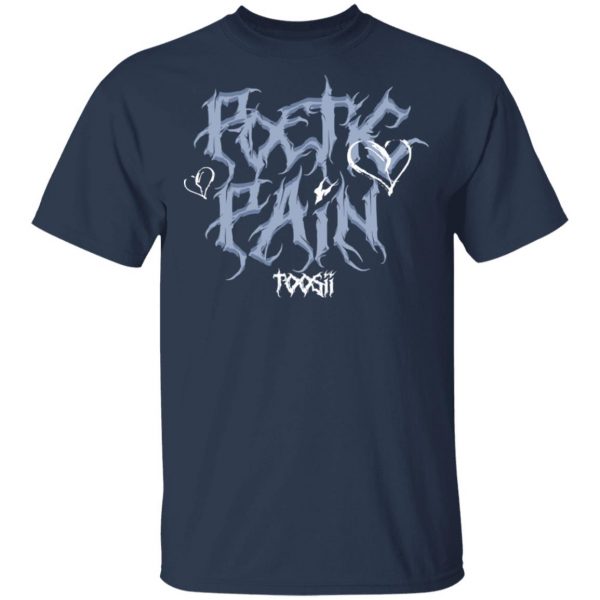 Toosii Merch Poetic Pain T-Shirt