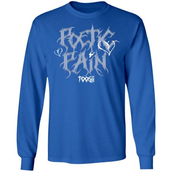 Toosii Merch Poetic Pain T-Shirt