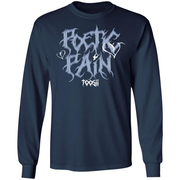 Toosii Merch Poetic Pain T-Shirt