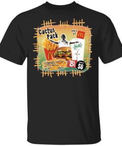 Travis Scott Mcdonalds Cactus Jack Merch Cactus Pack Vintage Bootleg T-Shirt