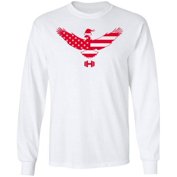 Hodgetwins Merch USA Flag Eagle Christmas