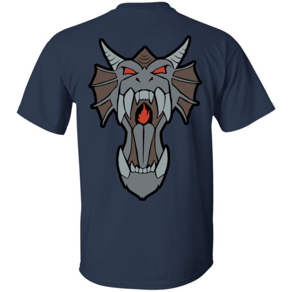 Runescape Merch Draconic Visage Hoodie Grey