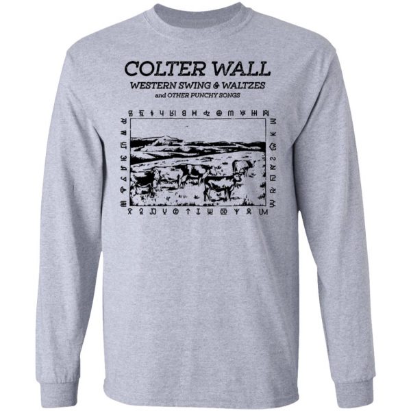 Colter Wall Merch Colter Wall Western Swing Waltzes Album Shirt