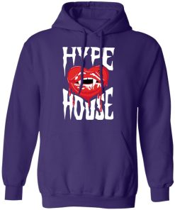 Hype House Merch Vampire Heart Purple Hoodie
