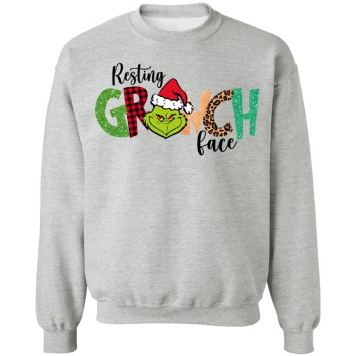 Resting The Grinch Face Shirt