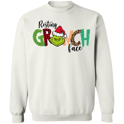 Resting The Grinch Face Shirt