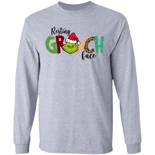 Resting The Grinch Face Shirt