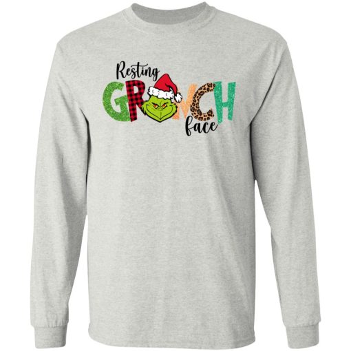 Resting The Grinch Face Shirt