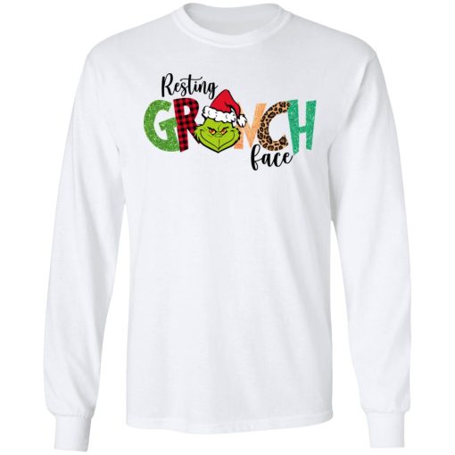 Resting The Grinch Face Shirt