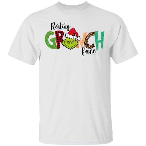 Resting The Grinch Face Shirt